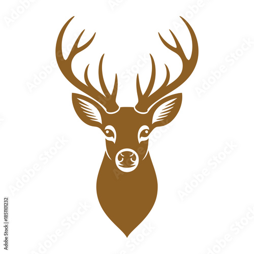 deer head vector