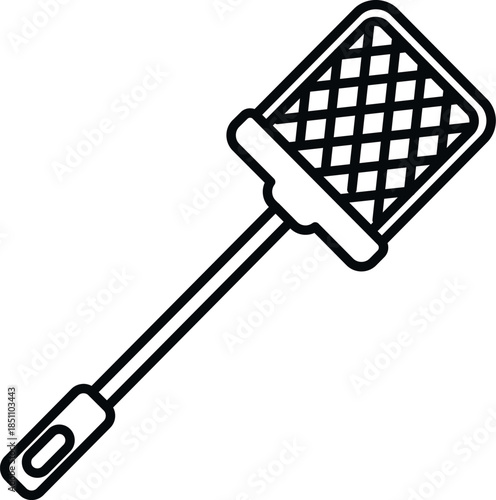 Fly swatter icon representing household pest control