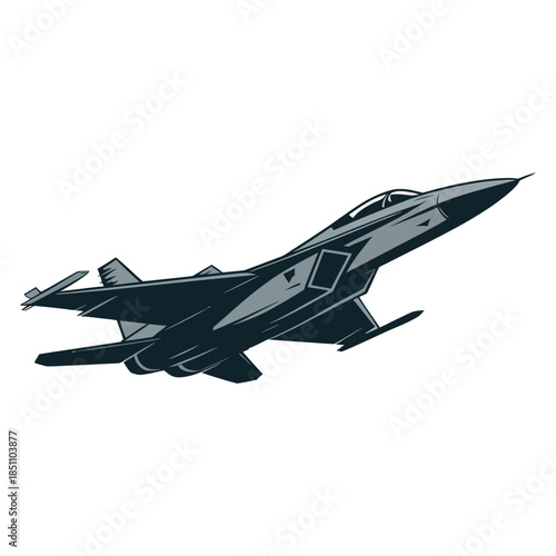military jet fighter