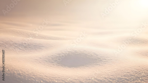 Minimal Christmas Background with Snow Texture