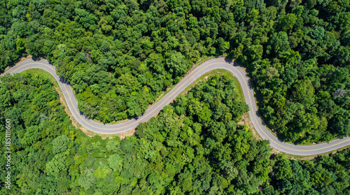 An aerial perspective captu...