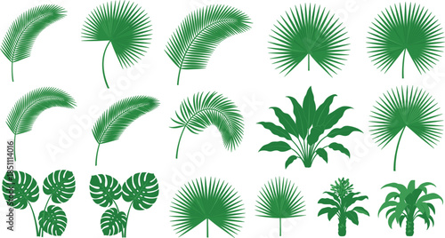 Black silhouette vector illustration of a community gardening together, planting saplings, using wheelbarrows, and working the soil on a white background.