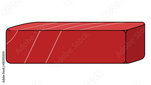 Modern red upholstered sofa with clean lines and sleek design for contemporary living spaces