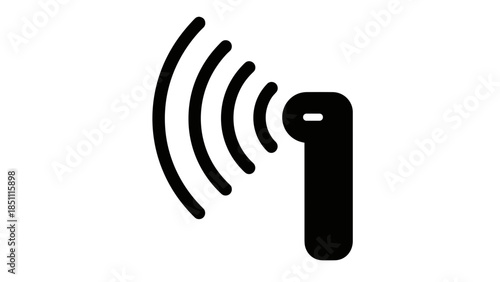 Wireless Computer Mouse with Signal Waves.