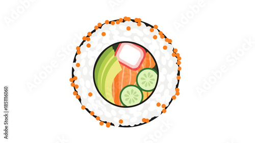 Healthy Fresh Vegetables and Radishes in a Bowl for Nutritional or Culinary Use