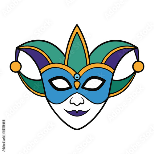 An elegant masquerade mask adorned with feathers and shimmer, hiding secrets behind velvet curves and inviting mystery, romance, and midnight intrigue.
