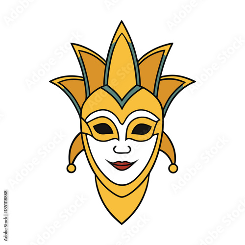 An elegant masquerade mask adorned with feathers and shimmer, hiding secrets behind velvet curves and inviting mystery, romance, and midnight intrigue.
