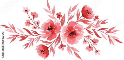 Delicate pink floral arrangement