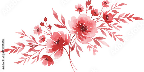 Delicate pink floral arrangement