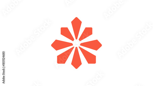 Floral Sunburst Logo