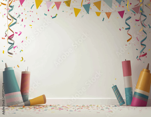 A colorful back to school concept featuring a group of education supplies like pencils, notebooks, and crayons arranged on a desk for an art and stationery background