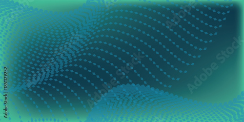 Abstract flowing wave pattern with subtle dots and gradients.