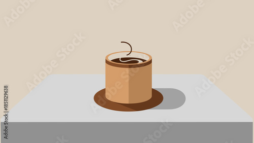 Cylindrical Object with Wire Protruding Out.