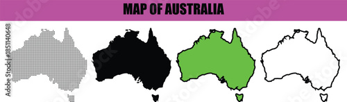 Elegant Australian Landmark Silhouette with Continuous Line Drawing and Stipple Dot Style for Modern Travel Promotion, Minimalist Wall Art Graphics, and Professional Corporate Identity Resources.