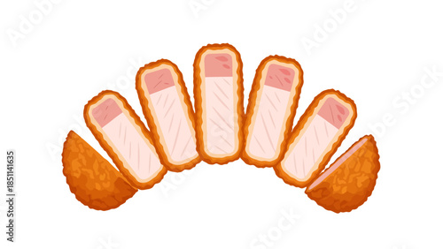 Freshly Baked Sausage Rolls on a Baking Sheet