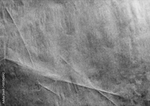 Large vector halftone vintage paper texture with a transparent background