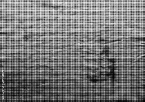 Large vector halftone vintage paper texture with a transparent background