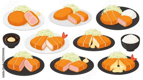 Assorted Sushi Platter with Fresh Fish and Seafood Slices for Culinary Presentation