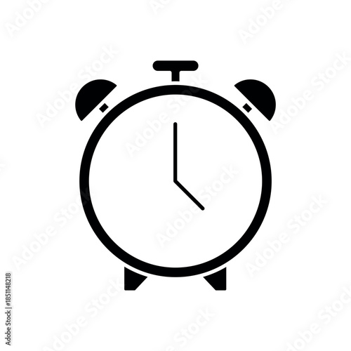 A clean, minimalist line icon representing TTM, perfect for time management projects, deadline presentations, and workflow efficiency designs