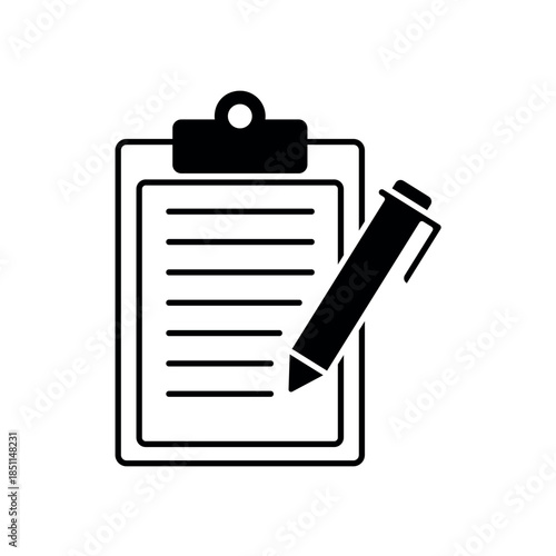 A clean, minimalist line icon representing Plan, perfect for planning projects, strategic presentations, and task management designs.