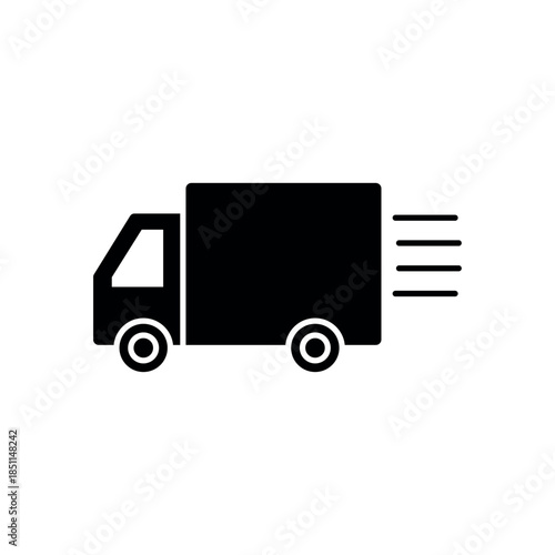 A clean, minimalist line icon representing Distribution, perfect for delivery projects, logistic presentations, and transportation service designs