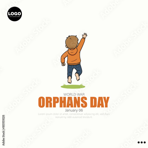 World War Orphans Day honors children who lost their parents due to war.