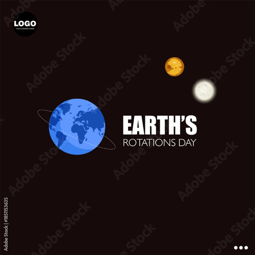 Earth’s Rotation Day celebrates the continuous rotation of the Earth.