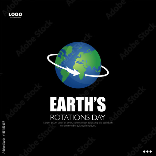 Earth’s Rotation Day celebrates the continuous rotation of the Earth.
