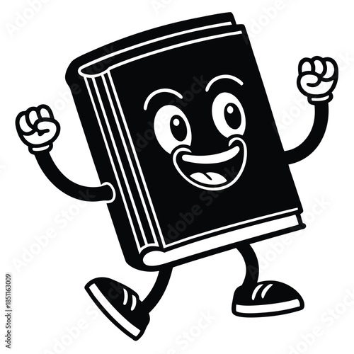 Cheerful anthropomorphic blue blob character smiling, cute 3D render illustration, friendly and approachable mascot for fun.