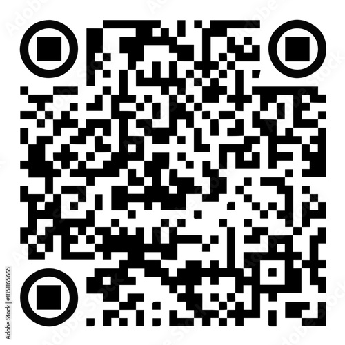 qr code on white background