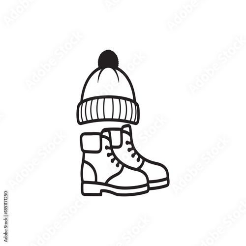 Vector file graphic with text that says vector file