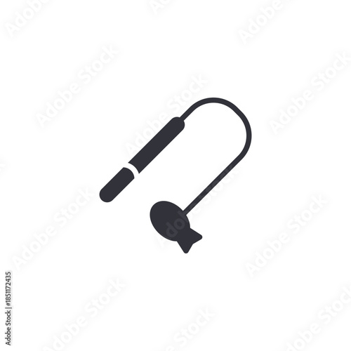 Pet grooming brush icon representing coat care, fur maintenance, hygiene routine, and professional pet grooming tools.