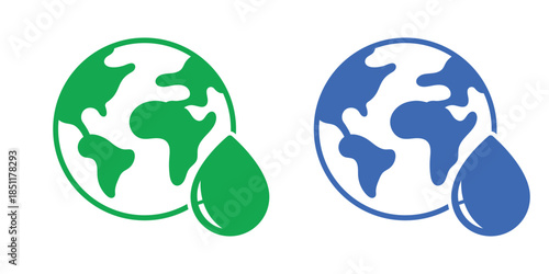 earth globe vector
