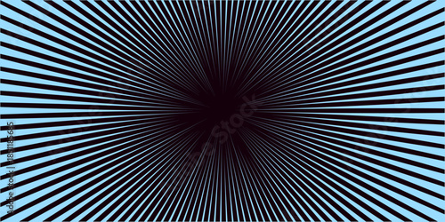 Superhero hero. Anime focus isolated on white background. Manga comic explosion, motion or movement effect, vector background. Pattern of fast burst anime boom. 