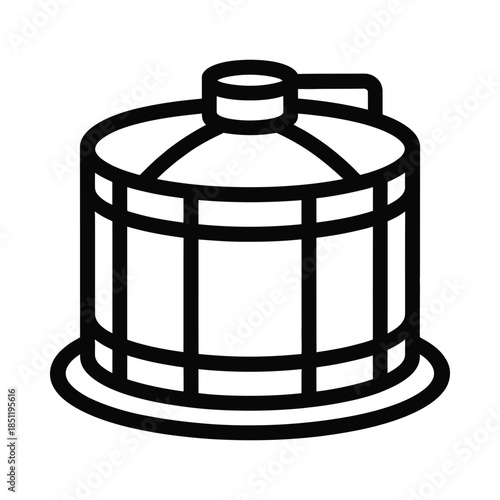 Water bottle in cage