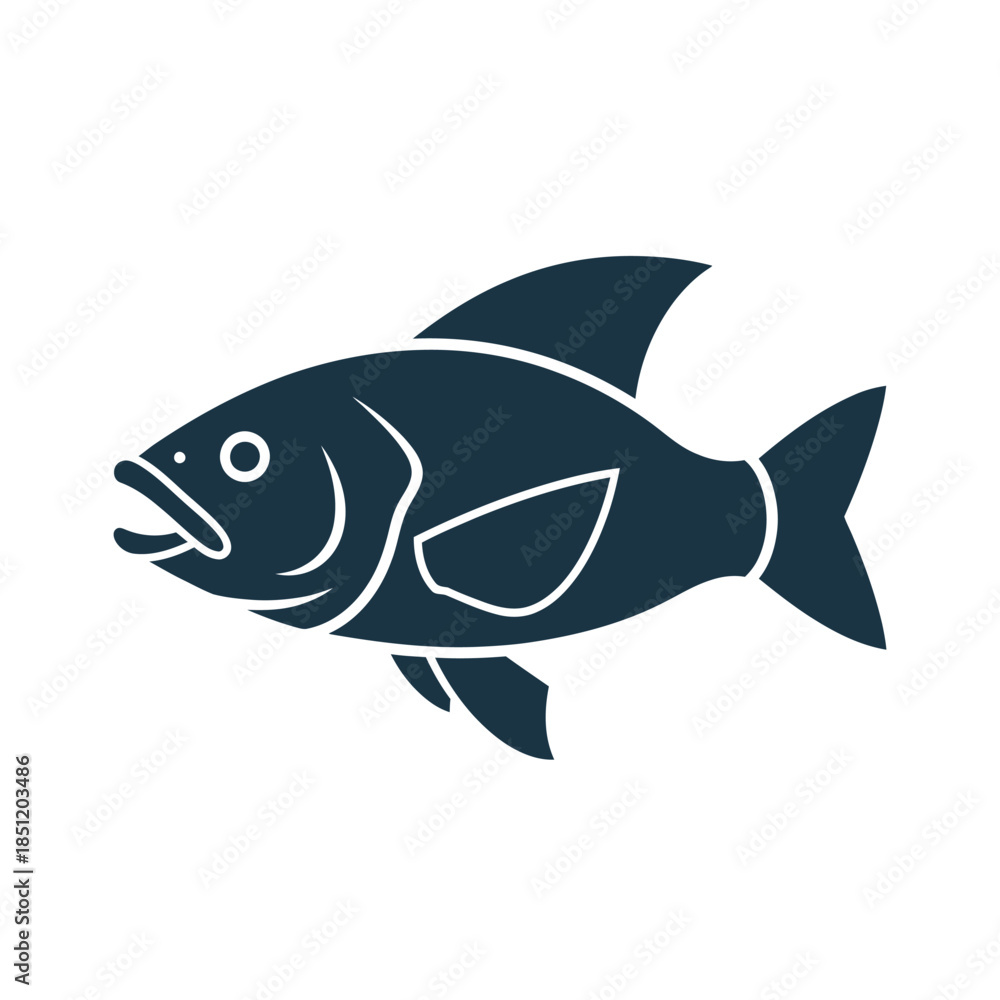 Fototapeta premium fish vector illustration