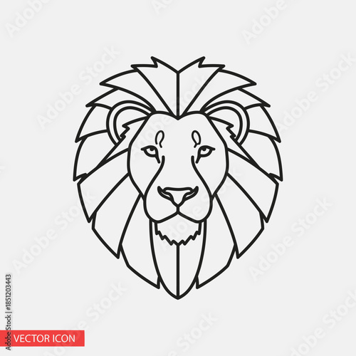 lion head tattoo