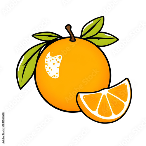 orange slice isolated on white, slice of fresh orange isolated, citrus orange segment, juicy orange slice cut, orange fruit section isolated, natural citrus slice on white, ripe orange pulp detail, or