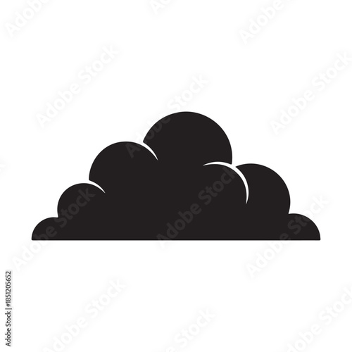 vector illustration of a cloud . vector eps 10