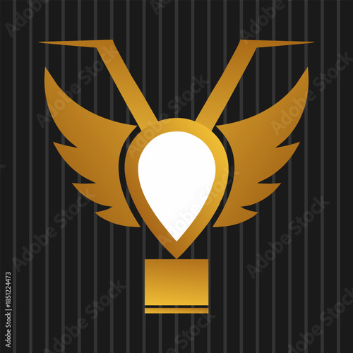 Logo Design Template Golden