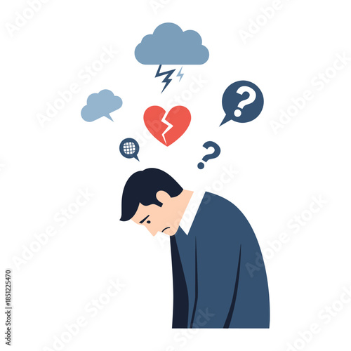 Expressing Emotional Confusion and Heartbreak Through Visual Design