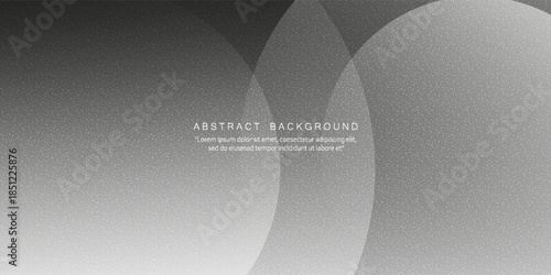 Abstract black gradient background with ambient geometric shapes vector. Blurred soft grey light modern wallpaper for decorative illustration, desktop, cover, contents, books, presentation, etc.