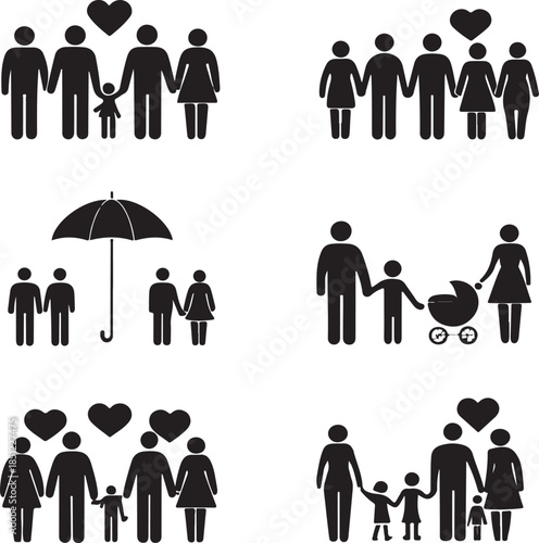 Diverse family structures and relationships in modern society