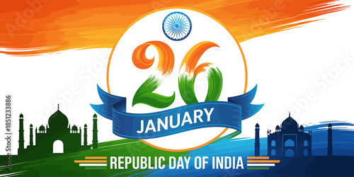 Celebrate Indian Republic Day with 26 January Design