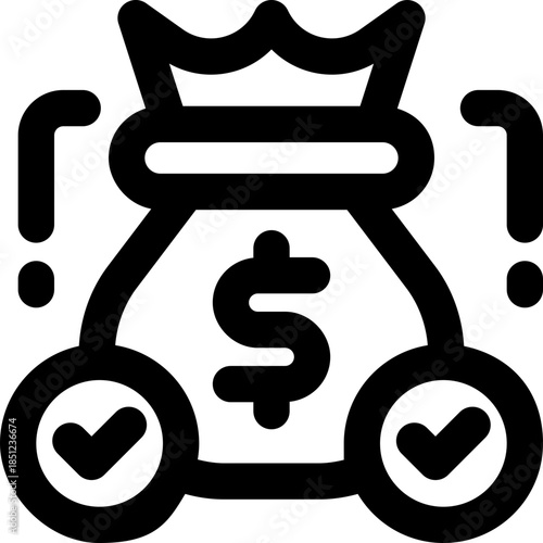 income line icon. Clean and minimalist vector icon for websites, mobile apps, presentations, and logos. Fully scalable and customizable for any project.