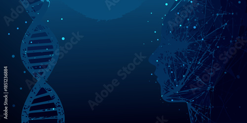 The intersection of genetics artificial intelligence and the human mind