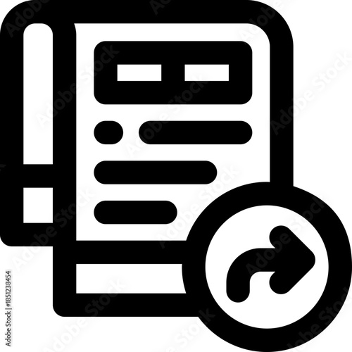 share line icon. Clean and minimalist vector icon for websites, mobile apps, presentations, and logos. Fully scalable and customizable for any project.