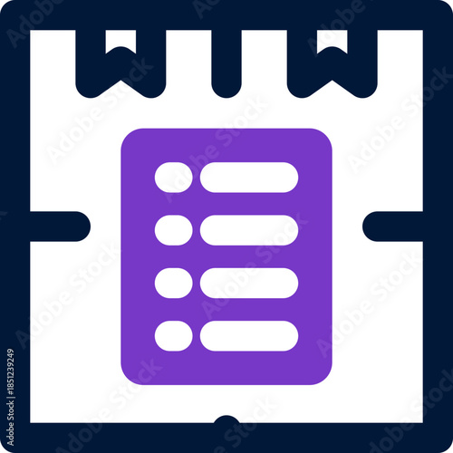 inventory duotone icon. Sleek and modern vector icon for websites, mobile apps, marketing materials, and corporate design. Fully scalable and ready to use.