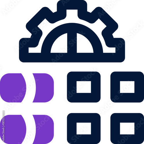 feature duotone icon. Sleek and modern vector icon for websites, mobile apps, marketing materials, and corporate design. Fully scalable and ready to use.