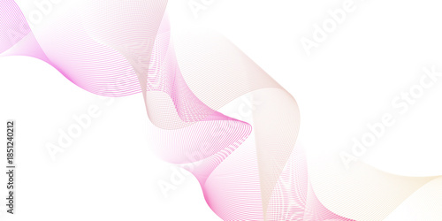 Dynamic minimal smoke sound line. Energy abstract smooth colorful gradient frequency isolated element creative blend. Science tech swirls with thin twisted connected vibration simple grid.